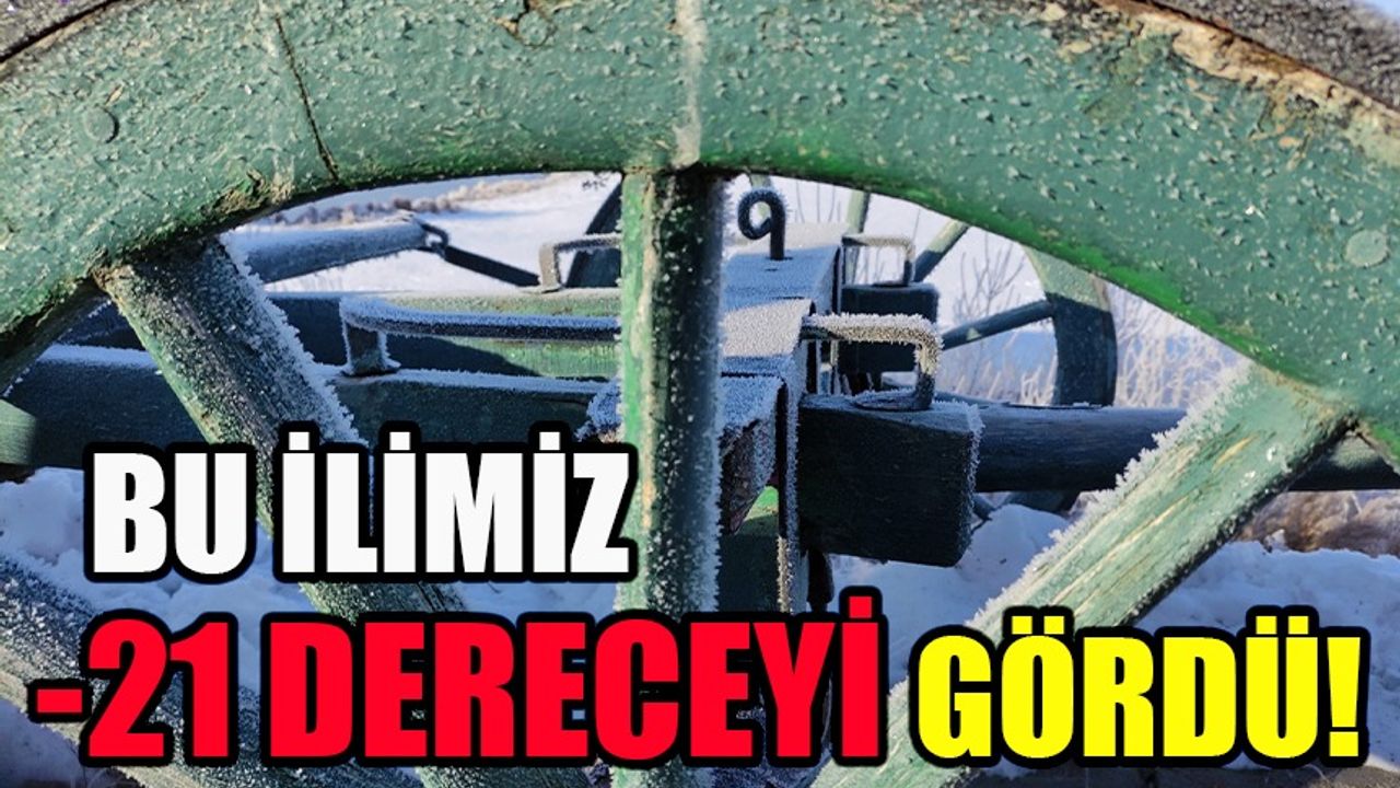 Ardahan’da Sibirya soğukları