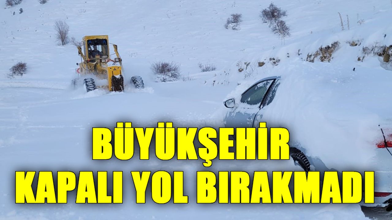 Kapalı yol bırakmadı