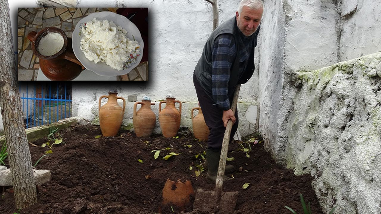 400 yıllık gelenek! 6 ay toprak altında saklanıyor