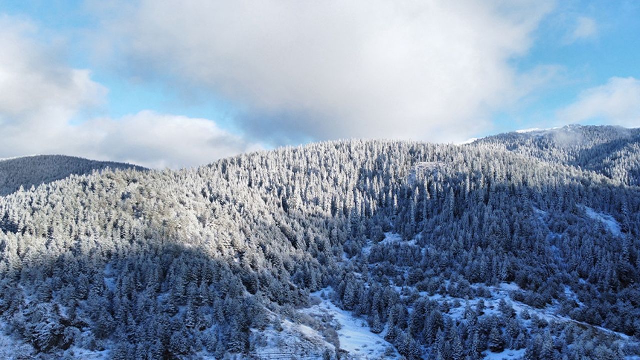 Ilgaz Dağın'dan  kartpostallık görüntüler!