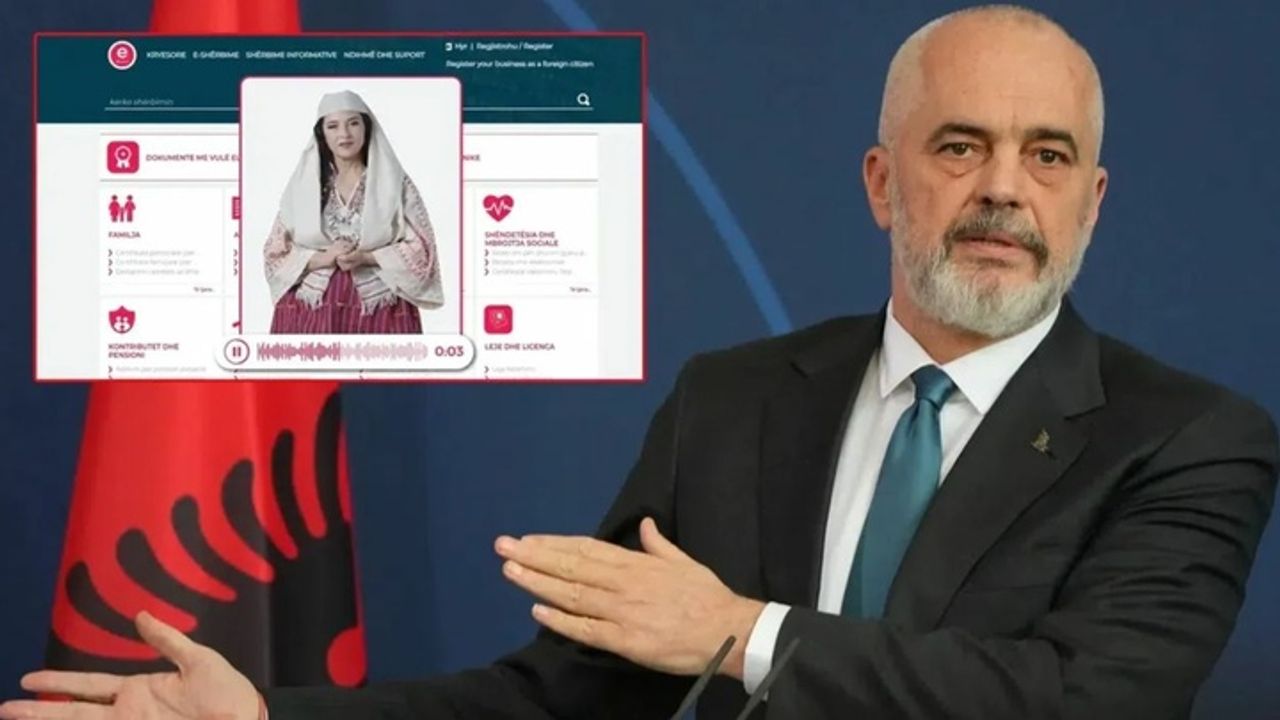 Edi Rama’dan şaka gibi açıklama: Yapay zeka bakan 'hamile' kaldı!