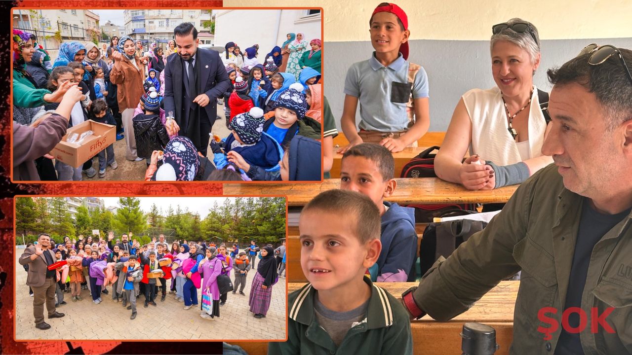 Muammer Görmüş ve Taner Altun köy çocuklarıyla buluştu: İyilik paylaştıkça çoğaldı