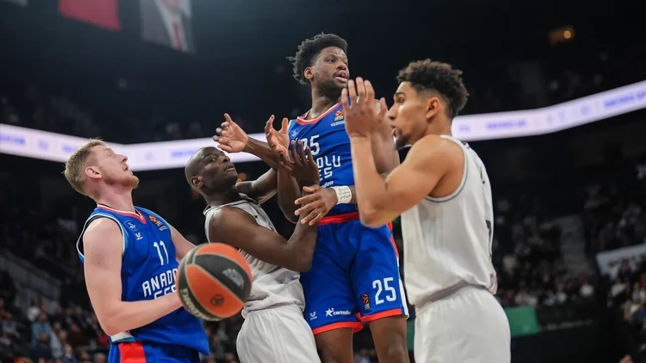 Paris Basketbol - Anadolu Efes maçı ne zaman, saat kaçta? Paris Basketbol - Anadolu Efes maçı hangi kanalda?