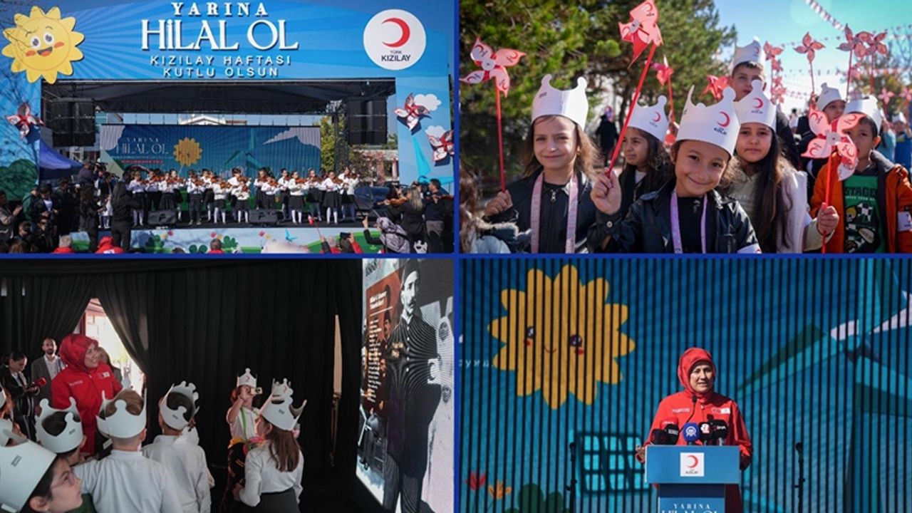 Kızılay Haftası'nda öğrenciler iyilik ve dayanışmayı öğrendi