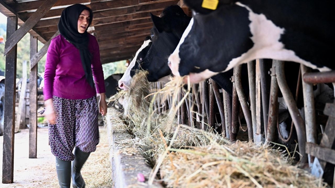 Kadın girişimci devlet desteğiyle kurduğu çiftlikle hedef büyüttü