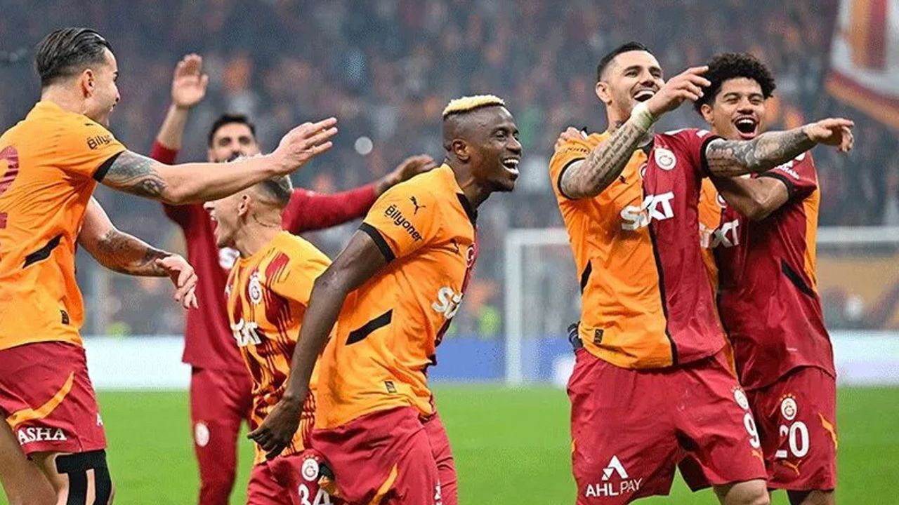Galatasaray 10 kişi kalan Göztepe'yi rahat geçti