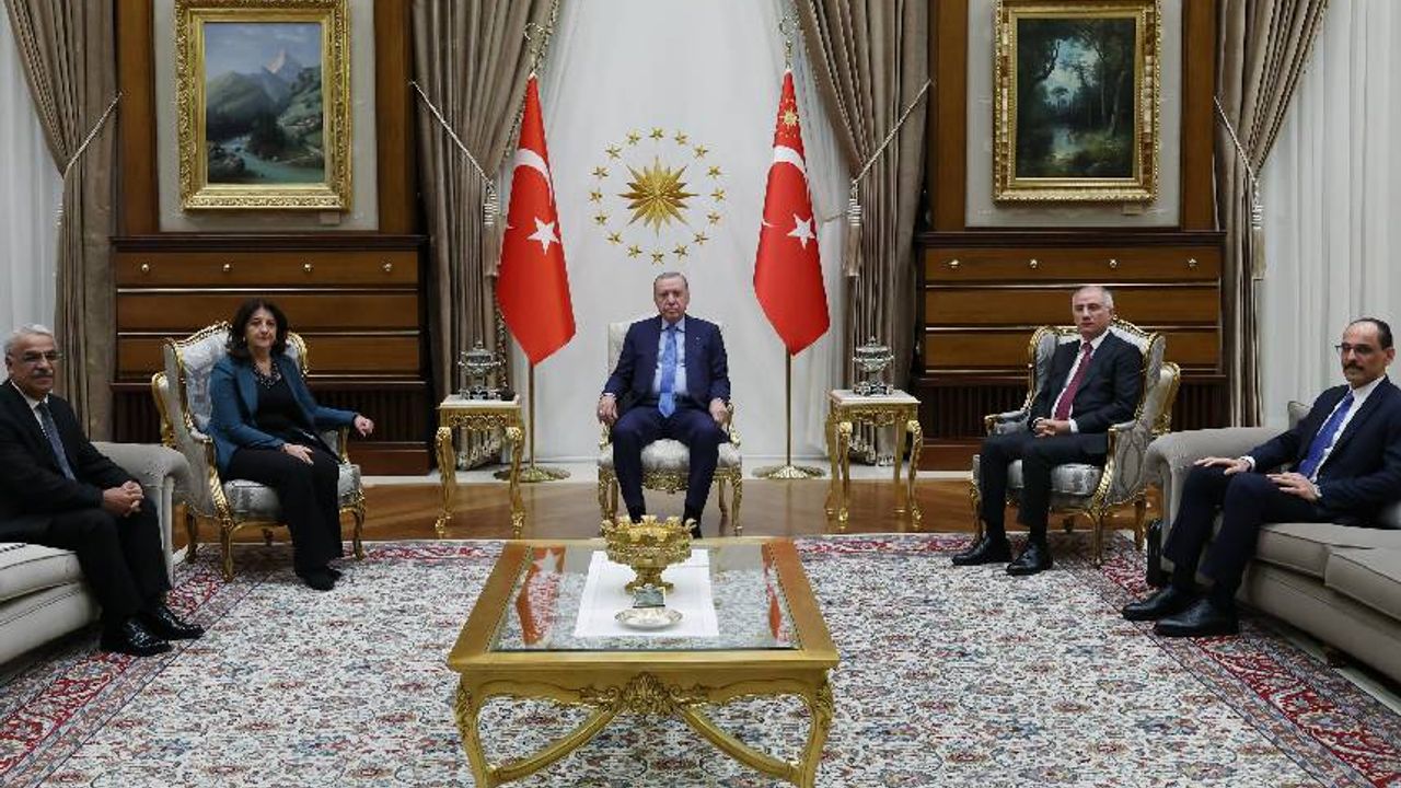 Cumhurbaşkanı Erdoğan ile İmralı Heyeti görüştü: DEM'den ilk açıklama