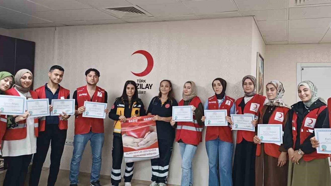 Siirt’te "organ bağışı ve beyin ölümü" eğitimi