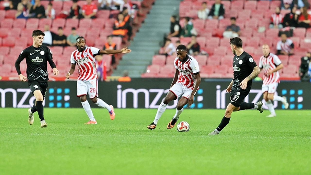 Samsunspor ile Çaykur Rizespor puanları paylaştı