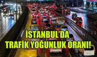 İstanbul'da haftanın son iş gününde trafik yoğunluğu yaşandı