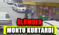 Ölümden montu kurtardı