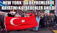 New York 'da depremlerde hayatını kaybedenler anıldı