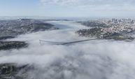 İstanbul sis altında!