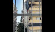 Adana’da apartman dairesinde korkutan yangın