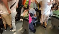 Metroda süs kavgası
