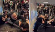 Kadıköy metrosunda şoke eden anlar: 'Senin eşine mi kaldık?'