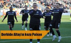 Derbide Altay’ın kozu Paixao