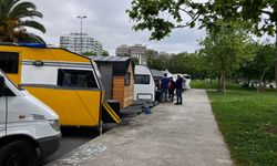 Karavan-Otomobil park yeri kavgası
