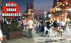 Bursa'da kılıçlar çekildi! Yok böyle kavga