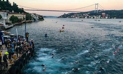 İstanbul Boğazı triatlon nedeniyle gemi geçişlerine kapatıldı