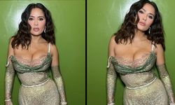 Salma Hayek yıllara meydan okuyor! Asla yaşlanmıyor