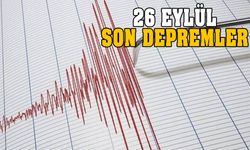 26 Eylül Salı son depremler! Afad ve Kandilli duyurdu