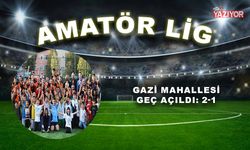 Gazi Mahallesi geç açıldı: 2-1