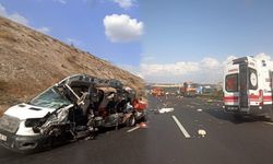 Gaziantep-Şanlıurfa otobanında feci kaza! İŞTE GÖRÜNTÜLER