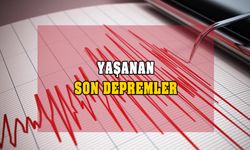 30 Ekim yaşanan son depremler! Az önce deprem mi oldu?