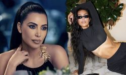 Pantolonu kıvrımlarını dayanamadı! Kim Kardashian pantolonu patladı