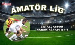 Çatalcaspor harakiri yaptı: 1-1