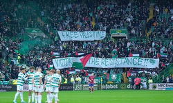 Celtic'in Filistin pankartı, eski futbolcusunu çıldırttı!