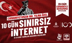 İBB’den 100. Yıla özel sınırsız internet