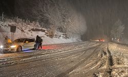 Kütahya'da mevsimin ilk karı