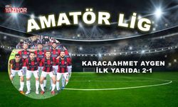 Karacaahmet Aygen ilk yarıda: 2-1