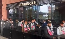 AK Parti Gençlik Kolları'ndan Starbucks'ta oturma eylemi
