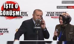 Cumhurbaşkanı Erdoğan'ın parti üyesiyle konuşması gündem oldu!