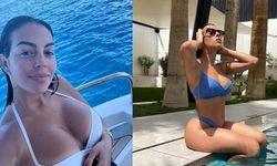 Georgina kan ter içinde kaldı! Ronaldo çok şanslı...