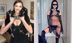 Irina Shayk hem anlattı hem soyundu!