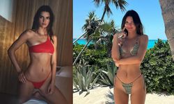 Kendall Jenner'dan çırılçıplak banyo pozu! Çok iddialı, çok cesur