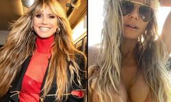 Yok artık! Heidi Klum iyice yoldan çıktı