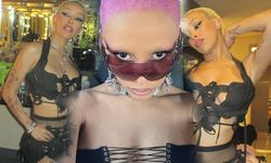 Ünlü rapçi Doja Cat Sahneye tangayla çıkarak olay yarattı