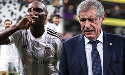 Santos, ıslıklanan Aboubakar’a kol kanat gerdi: Sen üzülme, ben varım