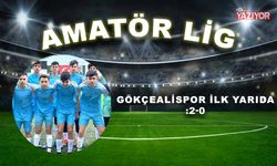 Gökçealispor ilk yarıda: 2-0