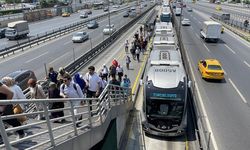 Küçükçekmece'deki Beşyol metrobüs durağı 45 gün kapalı!