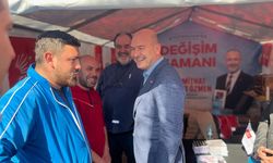 Süleyman Soylu'dan CHP standını ziyaret!