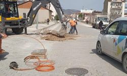 Gediz’de fiber internet çalışmaları başladı