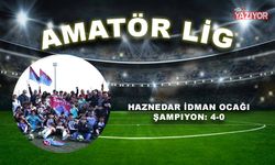 Haznedar İdman Ocağı şampiyon: 4-0