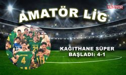 Kağıthane süper başladı: 4-1