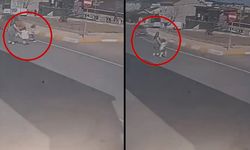 Sultanbeyli’de korkunç kaza! Küçük çocuk metrelerce  savruldu